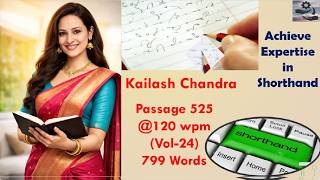 #VOL24 Passage 525@120 WPM#shorthand#stenography #dictation #transcription #speed#shorthanddictation