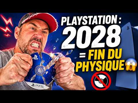 PLAYSTATION : FIN DU PHYSIQUE EN 2028 😱