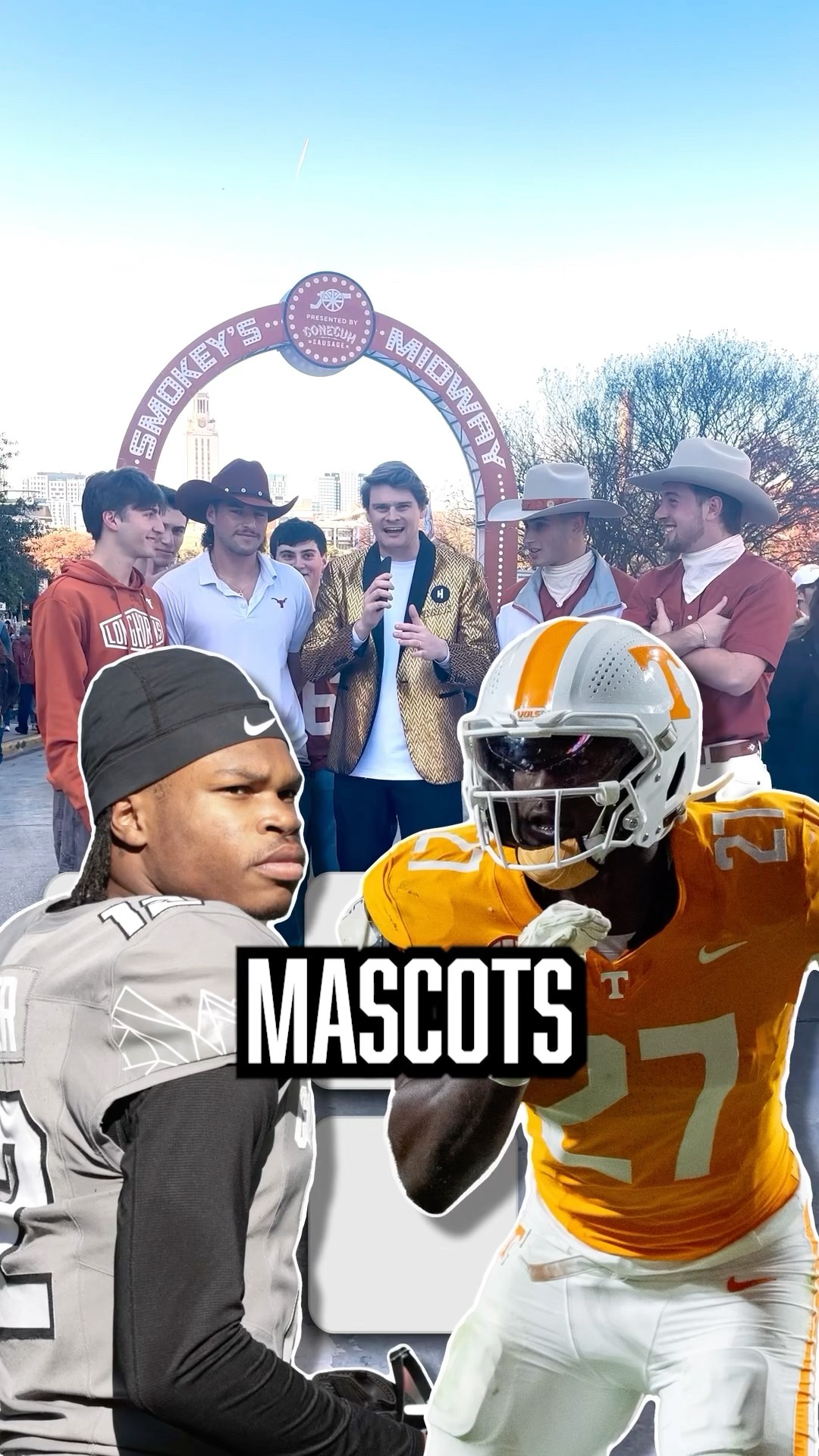 These guys knew their non-animal mascots ??