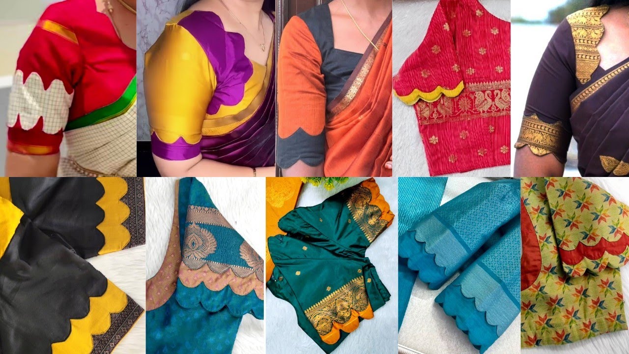 Latest Cutwork Sleeve Designs😍Simple And Daily Ware Blouse Hand Ideas