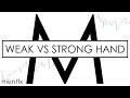 Weak hands vs strong hands forex  let them show their hand transfer  smart money wyckoff  mentfx