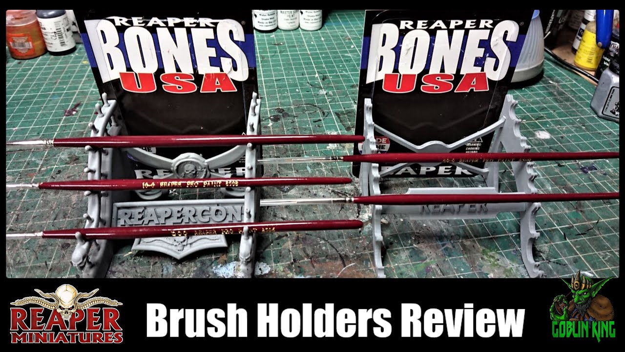 Reaper Miniatures, Brush Holders Review