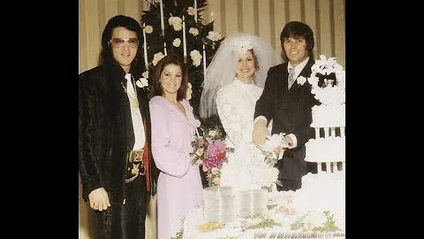 Elvis Presley Best Man Sonny & Judy West Wedding M...