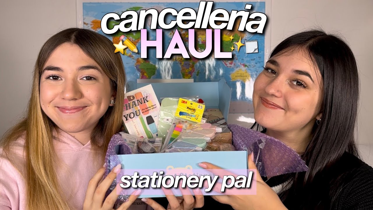 UNBOXING CANCELLERIA STATIONERY PAL 🗒💗 