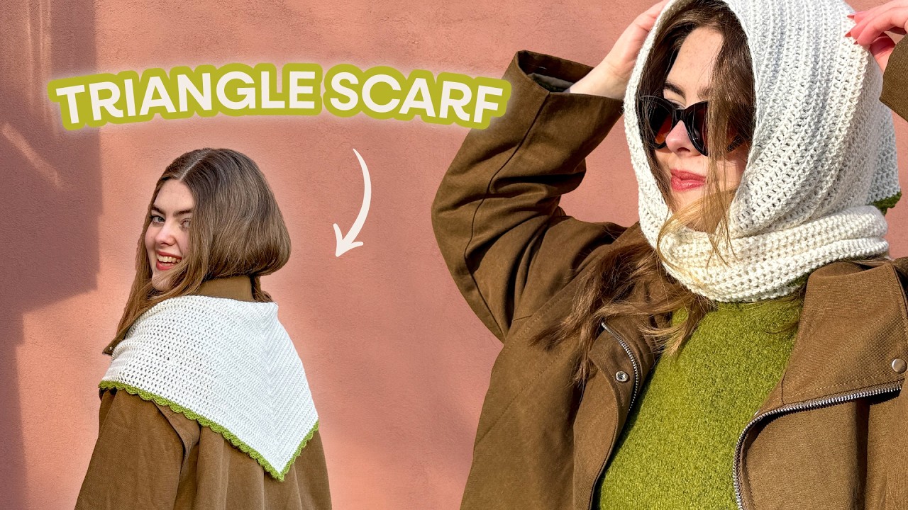 Versatile Triangle Scarf / Shawl photo 1