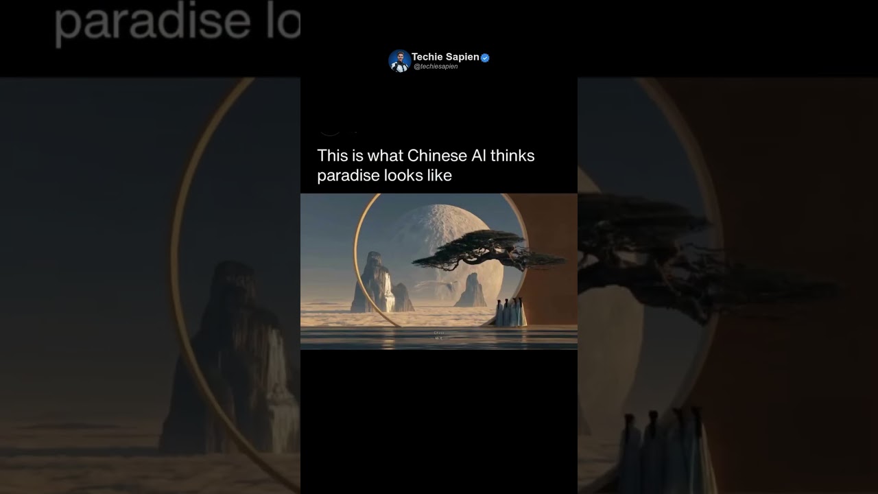 This Is What Chinese AI Thinks Paradise Looks Like🤯