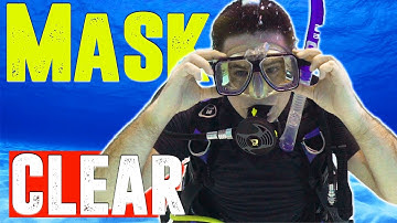 Padi Open Water: How to Clear a Dive Mask Under Water