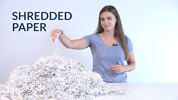 Shredded Paper Recycling Tips