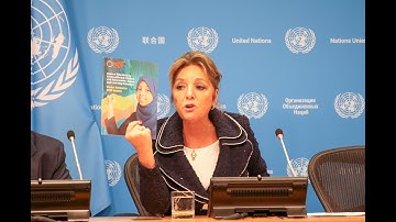 UN Press Conference: Yasmine Sherif, Executive Director of Education Cannot Wait (ECW)
