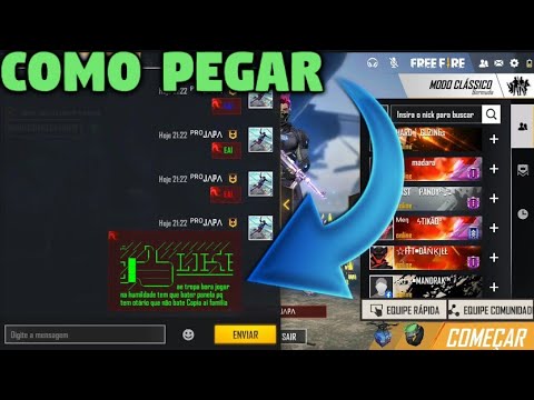 COMO BOTAR LETRAS COLORIDAS NO PERFIL DO FREE FIRE! 