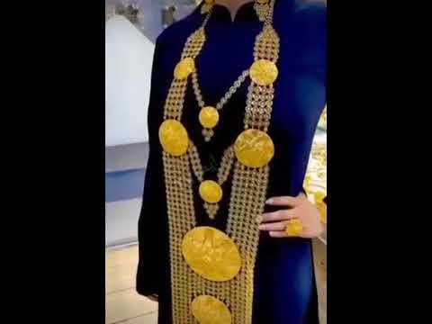 رجل يهدى زوجته اكبر قطعه من الذهب فى العالم لان تخيلووو كم ثمنها