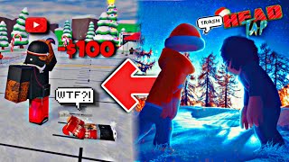 *NEW* Head Tap Christmas UPDATE?? But If You Moss Me As A Giant You Get $100!!