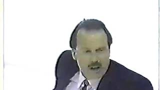 Stu Grimson vs Chris Nilan & Coach Mike Keenan lost it and goes after the timekeeper