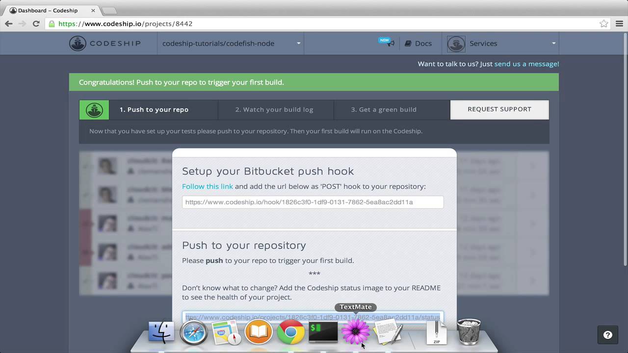 Continuous Deployment for Node.js apps from BitBucket to Nodejitsu -- HD -- The Codeship