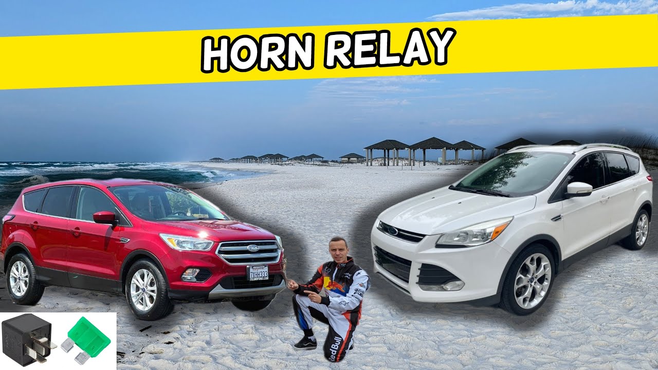 FORD ESCAPE HORN RELAY LOCATION 2013 2014 2015 2016 2017 2018 2019