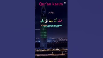 الآية الكريمة { 14 } سورة  ـ لقمان ـ القارئ ـ الشيخ ـ عبدالباسط ـ رحمه الله ـ #ايات #القرآن