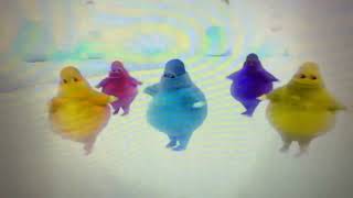 The Boohbahs Do Swingy Twirls To Thomas & Friends Blue Mountain Mystery Dvd Advert