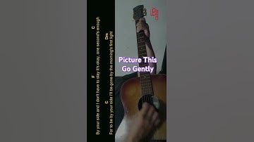 Thumbnail of Picture This - Go Gently Guitar Chords cover #shorts