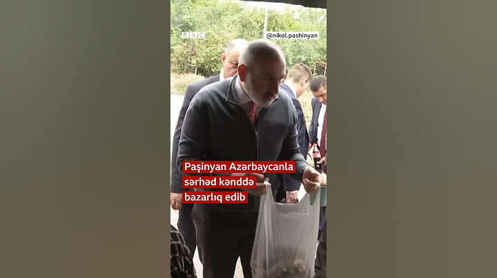 Paşinyan Azərbaycanla sərhəd kənddə bazarlıq edib