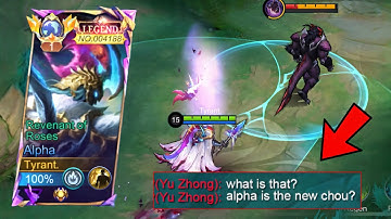 ALPHA BEST FLICKER COMBO TRICK + BEST BUILD AND EMBLEM 2025