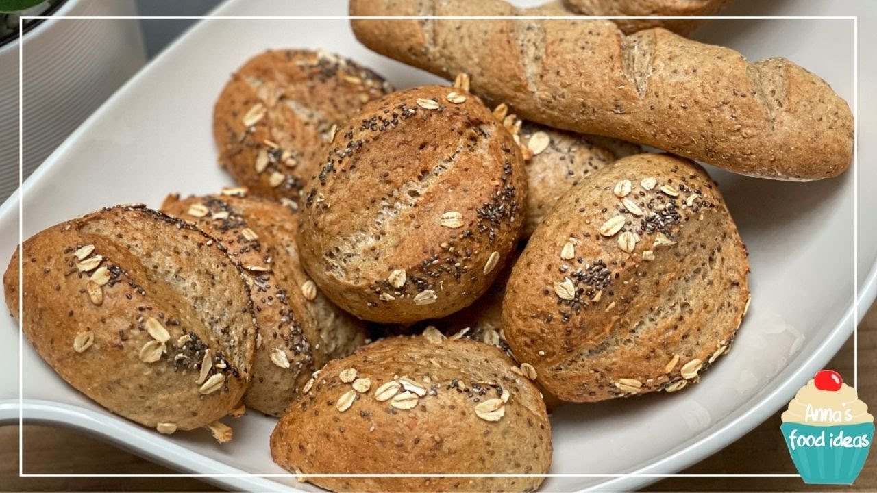 Gesunde CHIA Brötchen backen | Gut verträgliche Brötchen selber backen ... Gesunde CHIA Brötchen backen | Gut verträgliche Brötchen selber backen ...