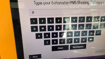 How to Self check-in and print boarding pass through airport Kiosk