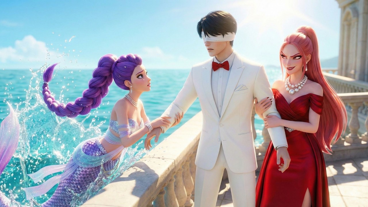 Rescues Mermaid Rumi from the Evil Fake Bride Mira by Jinu | Kpop Demon Hunters