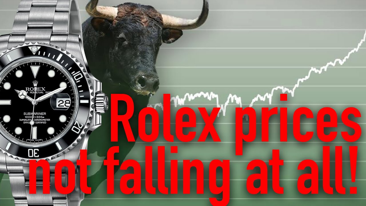 rolex prices falling