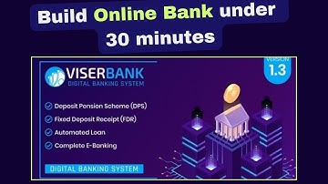 Build online banking system with NO coding skills