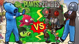 Plant Vs Zombie - Pea Shooter Vs. Iron Bucket Zombie