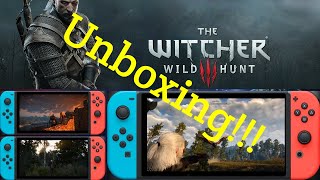 The Witcher 3: Wild Hunt [Nintendo Switch] Unboxing....With No Goodies LOL!