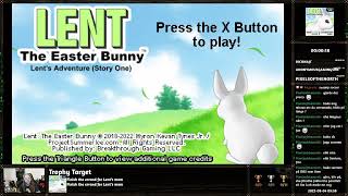 Lent's Adventure (Story One) - Lent: The Easter Bunny ~ [100% Trophy Gameplay, PS4]