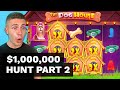 $1000000 CELEBRATION STREAM BONUS HUNT OPENING - Part 2 🎰 62 Slot Bonuses