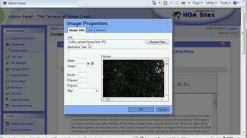 Wrapping Text Around an Image