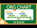 How to Make an Organizational Chart in Excel - Tutorial