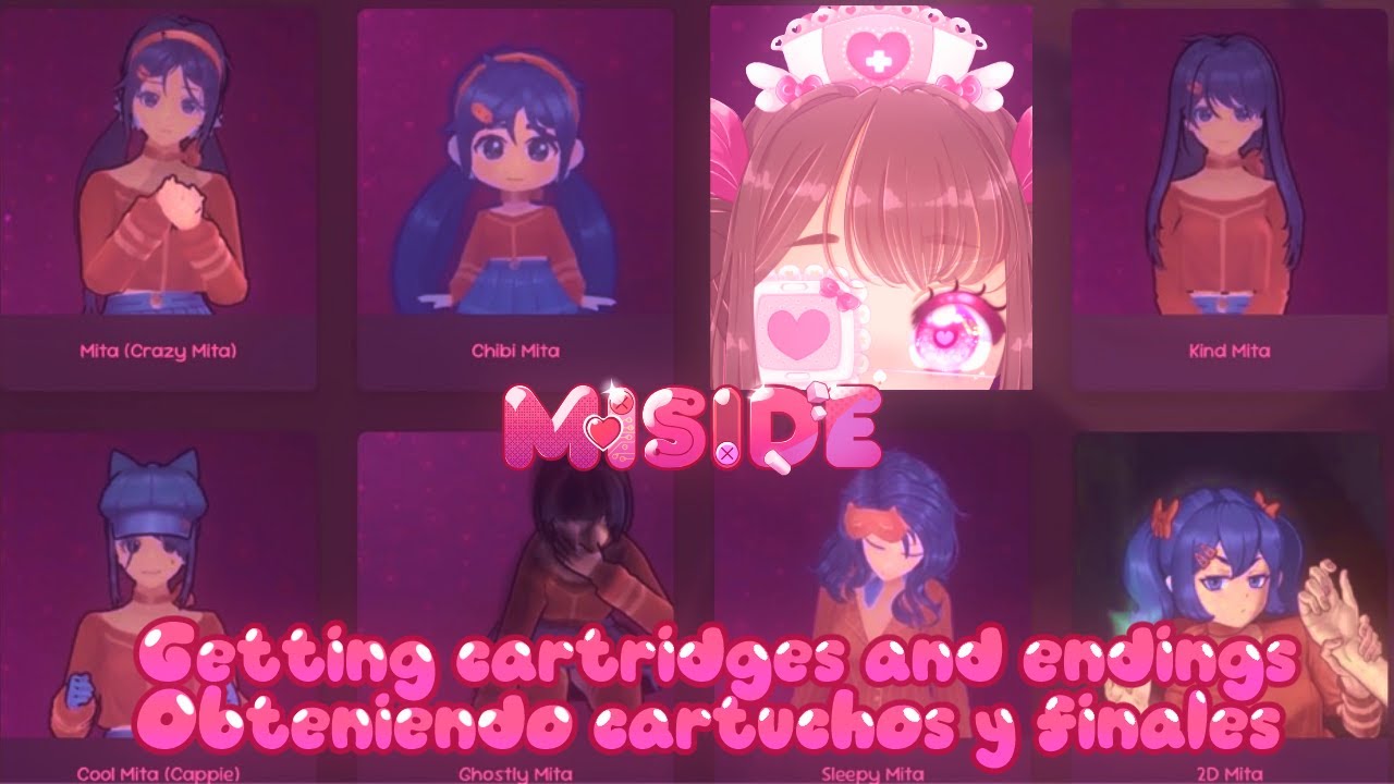 🫀 First Blind Playthrough! Miside! We See Other Endings and Cartridges ...