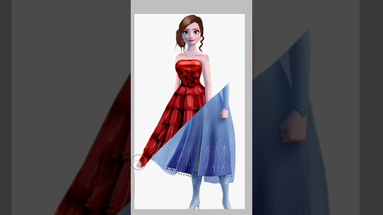 Disney Princess Elsa Glow up transformation from NF Toons 💜