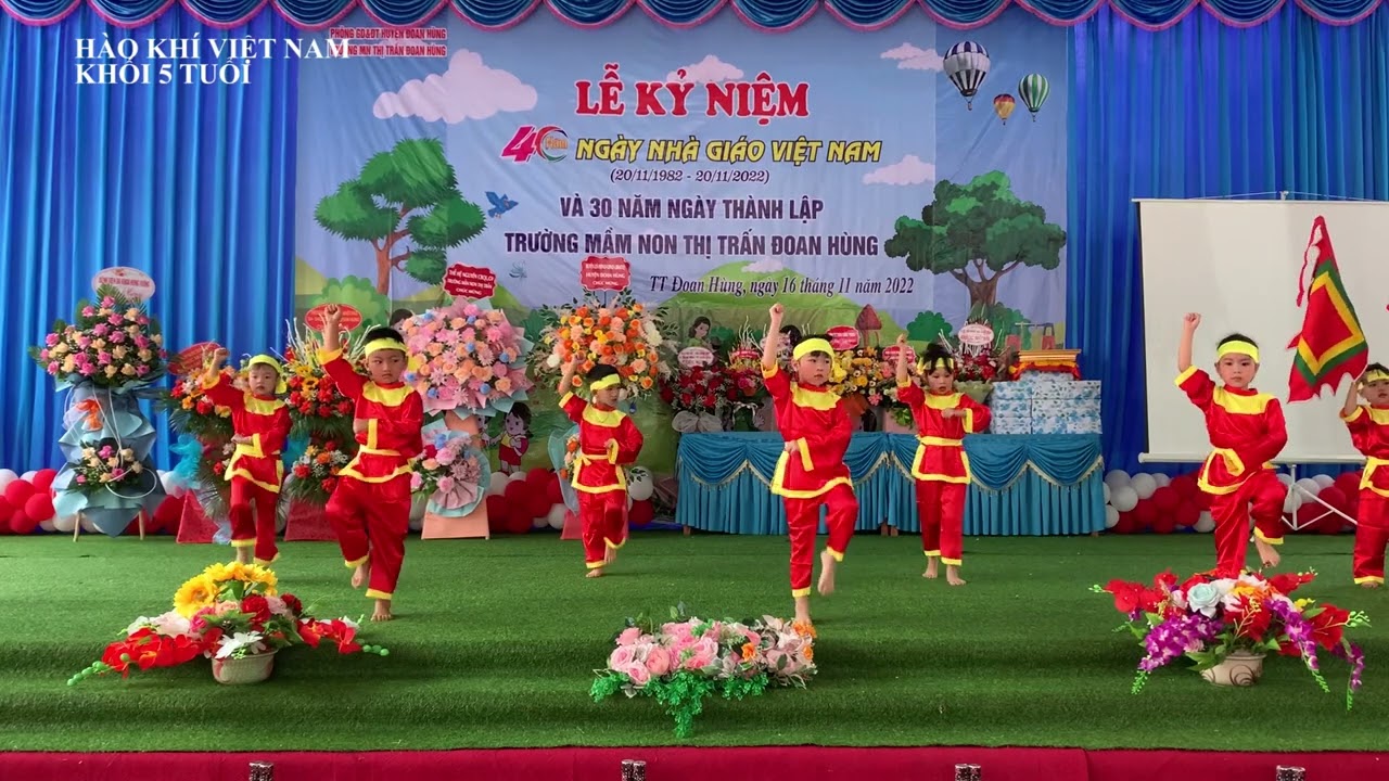 Hào Khí Việt Nam - Mầm Non Thị Trấn Đoan Hùng - Phú Thọ