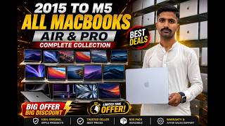 MacBook Air &amp; MacBook Pro 2015 to M5 | M1, M2, M3, M4, M5 | Best Laptop Deals | Laptop World Lahore