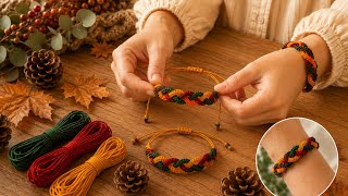 Don’t Buy a Fall Bracelet! Make This Beautiful Bracelet Yourself 🍂