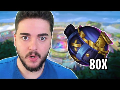 PATRON ÇILDIRDI REKOR KIRDIK! | 80X DİKİŞLİ RUH KÜRESİ AÇILIMI | LoL