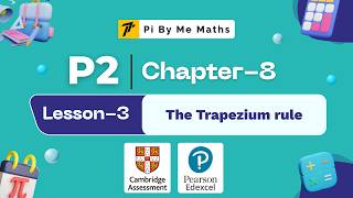 P2 | Ch8 | Lesson3 | The Trapezium rule | Pure mathematics2 | WMA12 | Pearson Edexcel