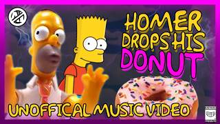 (Blender3D/Shitpost) Homer Drops His Donut (Unofficial Music Video)