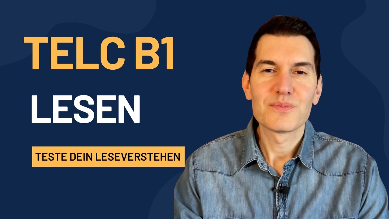 TELC Lesen B1 | Teste dein Leseverstehen