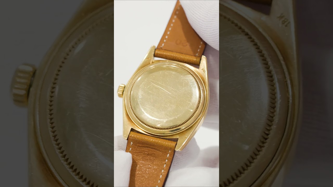 Lot 17: Rolex President 18038 Diamond Dial Watch