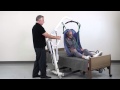 Patient Lift Transfer from Bed to Chair