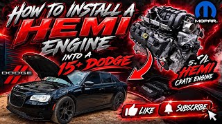 How to Hemi swap your 2015+ v6 dodge
