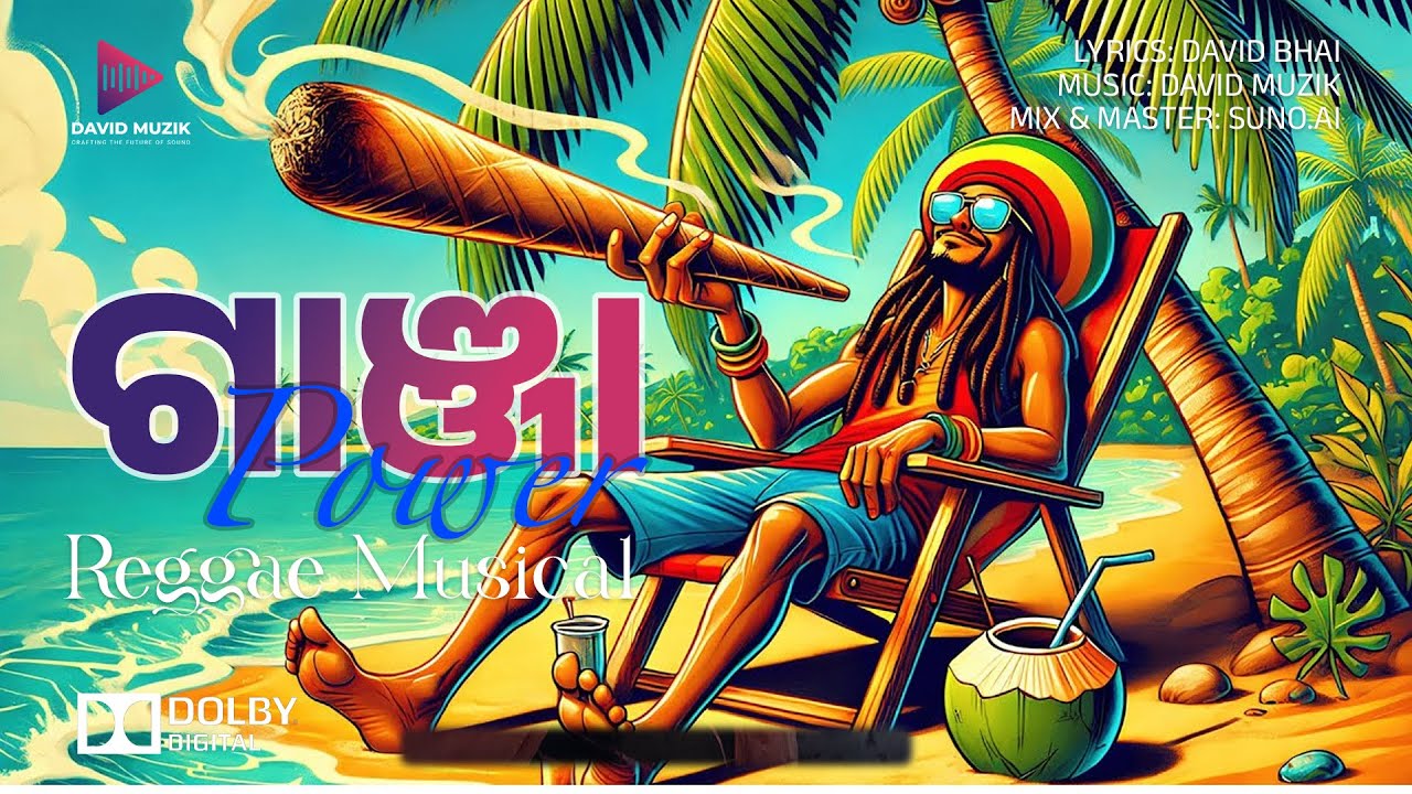 ଗାଞ୍ଜା ପାୱାର 🌿 Odia Reggae Revolution | David Bhai Rasta Vibe - YouTube