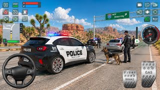 🚔 Realistic Police Patrol Simulator | K9 Unit Traffic Stop & Police Car Driving Gameplay #1