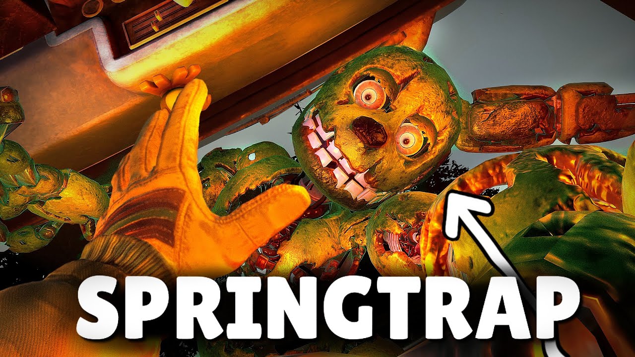 SPRINGTRAP veut me TUER dans Secret of the Mimic - YouTube
